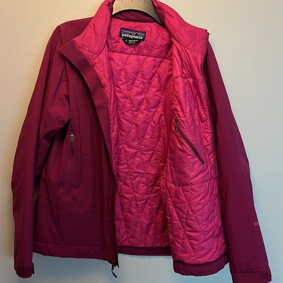 Patagonia Maroon Windstopper Jacket - Picture 5 of 6